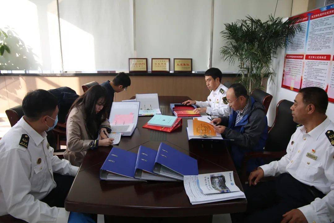 
辽宁海事局到锦州海事局开展第二指挥范性下层执法机构现场评选验收事情：b体育(图3)